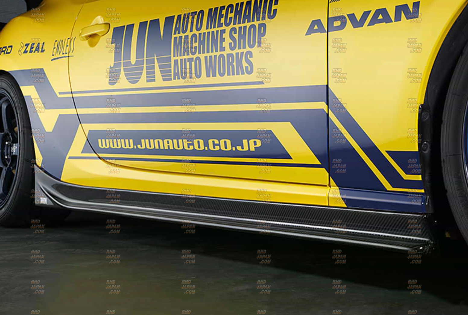 JUN Auto Aero Side Diffuser Set - BRZ ZC6 86 ZN6 - RHDJapan